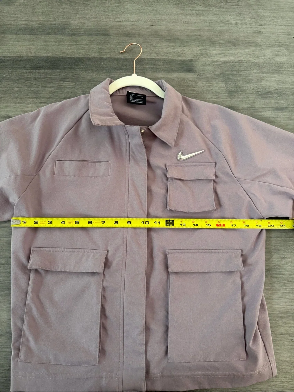Nike Sportswear Cargo Utility Jacket Purple Smoke CZ8898-531 Women’s S